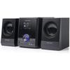 MUSE M-50 DBT - Микроканальный CD - DAB+/FM - Bluetooth - 60 сохраняемых станций - 2x15 Вт - USB, вход Aux, разъем для наушников - Черный