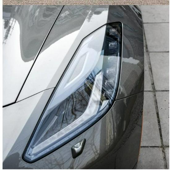 Прозрачные накладки на фары для Corvette C7 2014-2019
