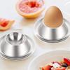 Подставка для подставки для яиц, держатель для стаканов, подставка для ресторана, безопасные кухонные инструменты из нержавеющей стали, мягкие вареные гаджеты