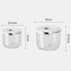 Ведро для риса 5/10 кг, Защищенный от насекомых контейнер для хранения зерна, Новая банка для хранения риса, Кухонная утварь