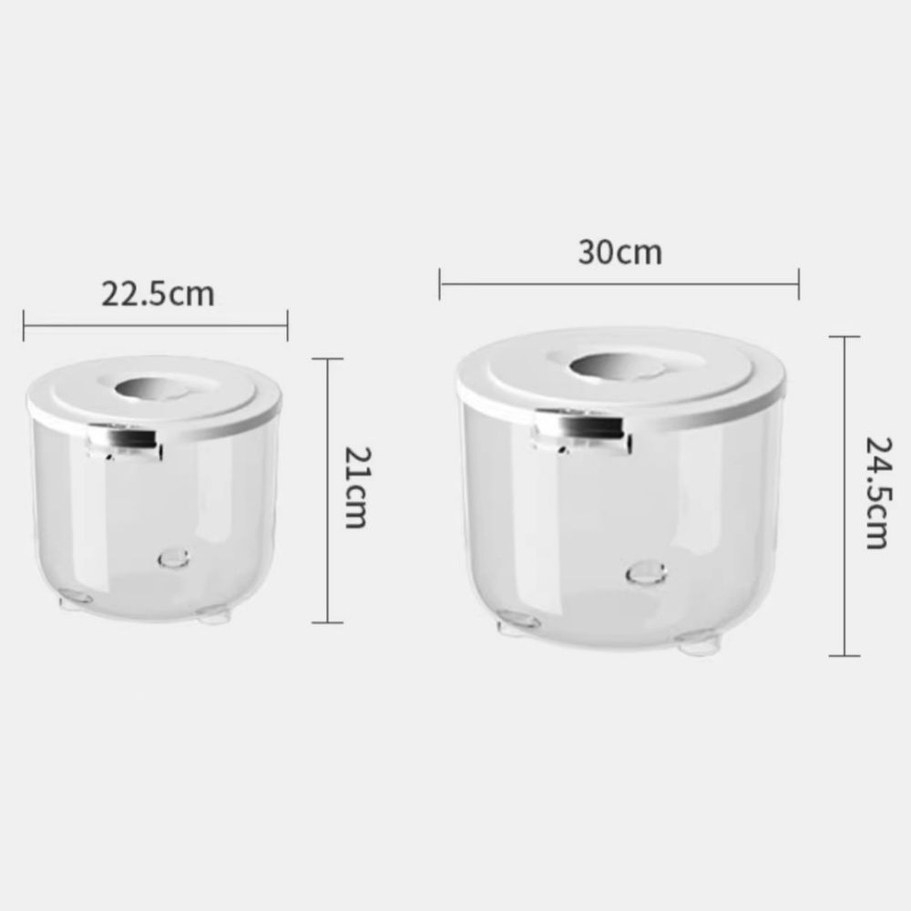 Ведро для риса 5/10 кг, Защищенный от насекомых контейнер для хранения зерна, Новая банка для хранения риса, Кухонная утварь