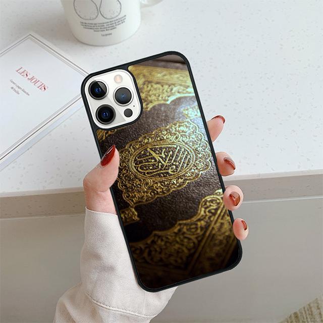 Исламская книга Арабский Коран Исламские цитаты Чехол для телефона Для iPhone 17 Air 14 15 16 13 12 Чехол Для Apple Pro Max 6S Plus