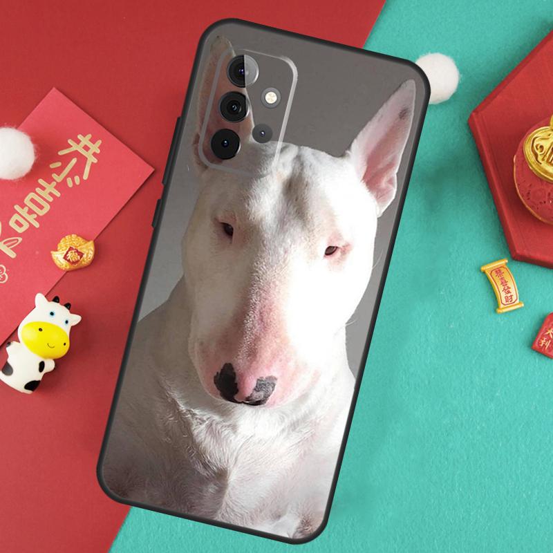 Bullterrier Bull Terrier Dog Case For Samsung Galaxy A52 A32 A12 A14 A34 A54 A51 A71 A53 A33 A13 A15 A25 A35 A55 Cover