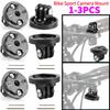 1-3 шт. Для Garmin Gopro Велосипед Спорт Камера Крепление Держатель Кронштейн Адаптер Быстросъемная Головка Камеры Подставка Фары Основания для Крепления Камеры
