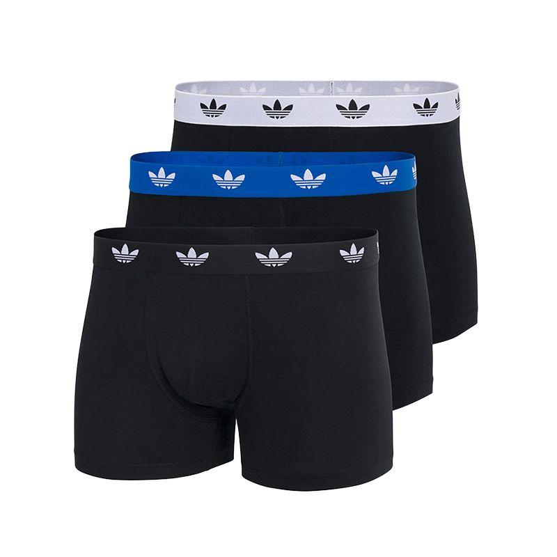 Adidas Originals SS25 Comfortable Soft Skin-Friendly Breathable Underwear 3-Pack Mixed Colors Men Underwear 4AR002-901