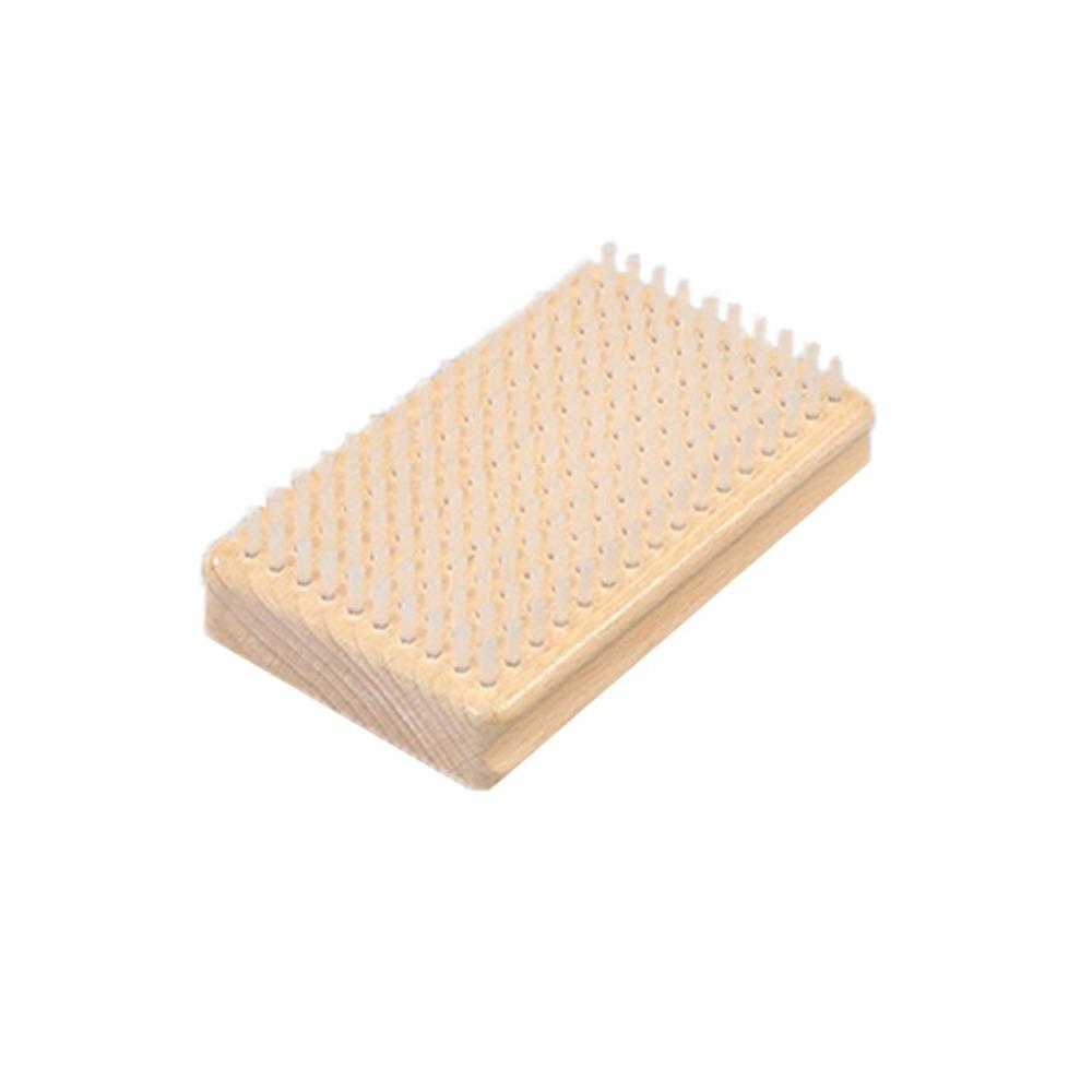 Wooden Handle Ski Waxing Brush Horsehair Brush Snowboard Tool Snowboard Brush Maintenance Tool
