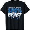 Футболка 100 Percent Beast Mookie Betts Los Angeles MLBPA