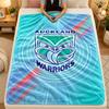 Flannel BlanketWigan Warriors Warm Soft Throw Blanket for Indoor Sofa Bed Living Room Use
