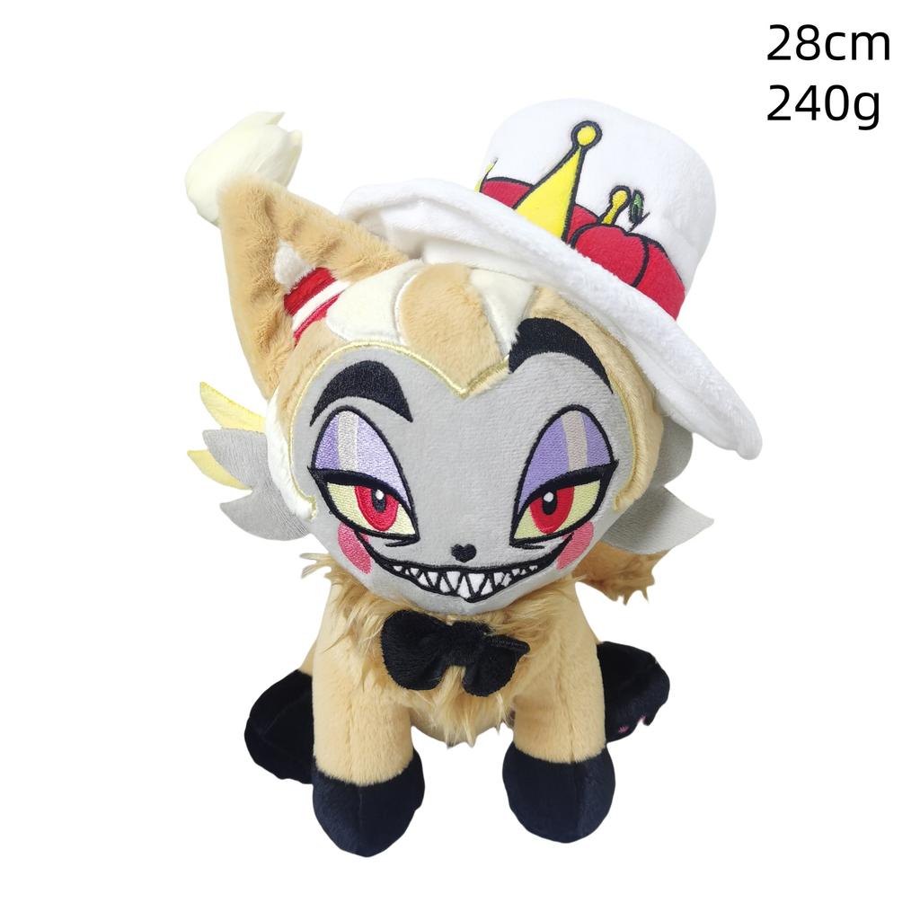 New Angel Meow Hazbin Hotel Hell Inn Angel Cat Plush Doll