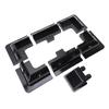 Solar Panel Mounting Brackets ABS Corner Bracket Kit with Junction Box Installation On RV Boats Camping Vehicle