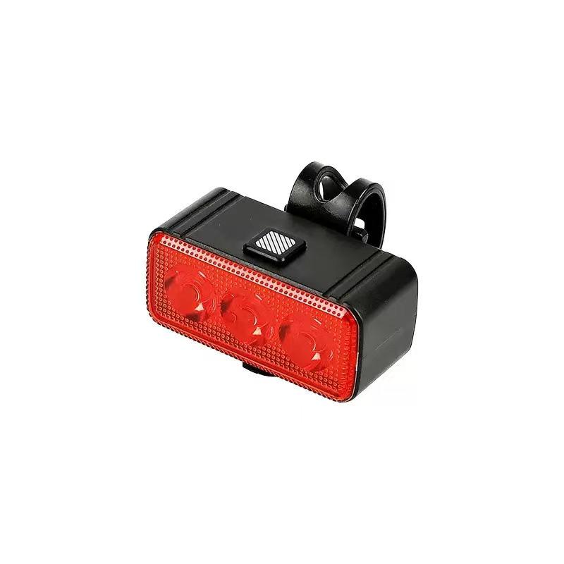 High-Brightness Waterproof Bicycle Head & Taillight with Type-C Charging for Night Cycling