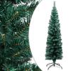 VidaXL Slim Artificial Christmas Tree with Stand Green 120 Cm PVC