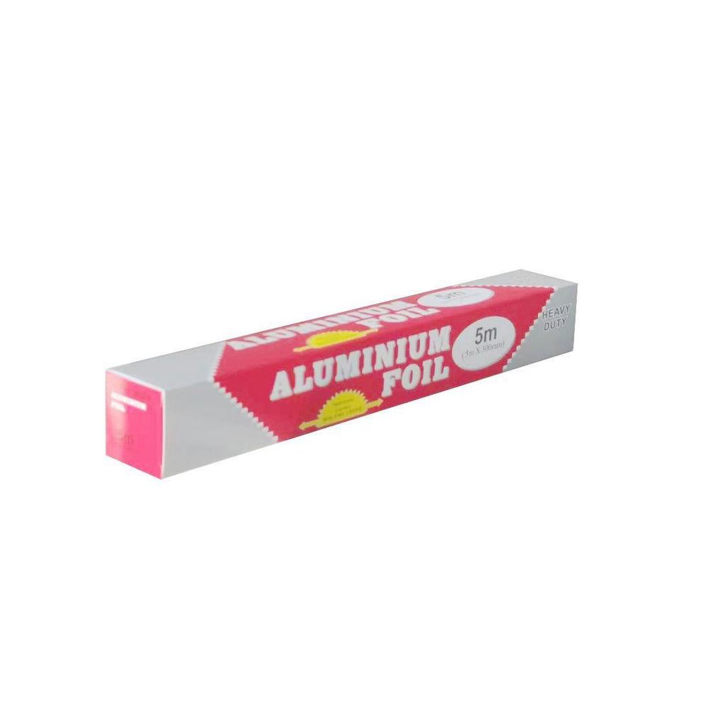 Утолщенная одноразовая алюминиевая фольга для выпечки и барбекю, пищевой силиконовый жир, ширина 30 см