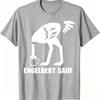 Gerunisex Humor Ostrich Beer Mug Print TShirt Engelbert Sauf Funny Bird Drinking Tee Unisex Unisex Bar Party Daily Wear Tops