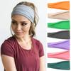 Women Headband Twist Cotton Sport Wide Turban Twisted Knotted Headwrap Girls Hairband Fashion Head Band Hair Accessories