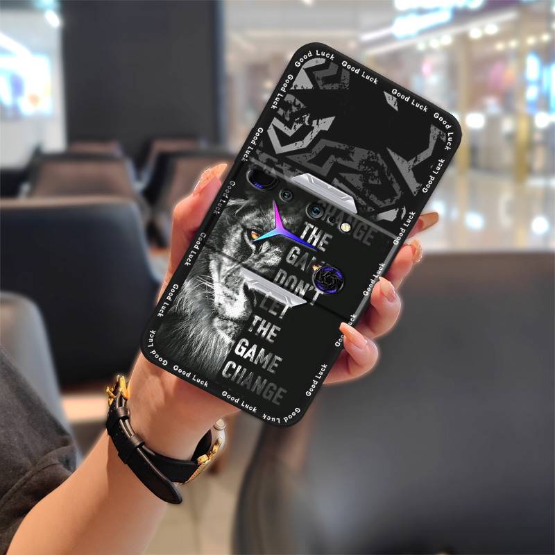 Full Wrap Silicone Phone Case For Lenovo Legion2 Pro/Duel 2 Shockproof Dirt-resistant Graffiti Protective Soft Case Cute