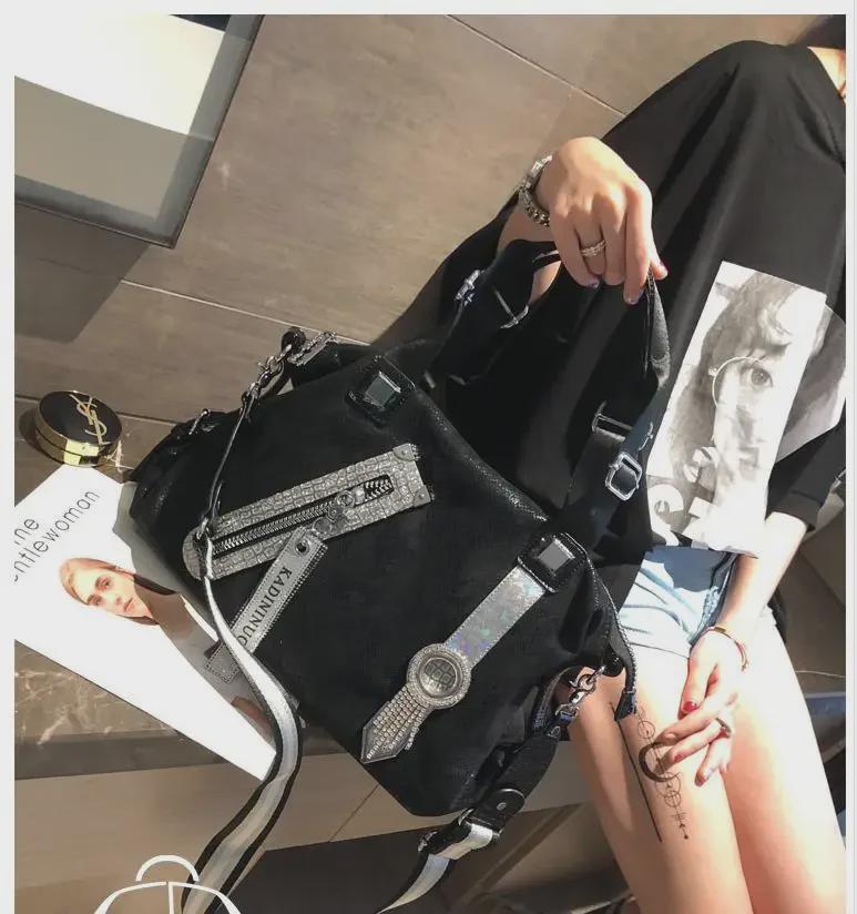 Модная женская сумка Diamond в западном стиле 2023 года — универсальная сумка-тоут, сумка через плечо и сумка-мессенджер