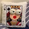 Quirky Big Eyes Pillow Soft Sofa Throw Pillow Funny Decorative Cushion  Living Room Decor