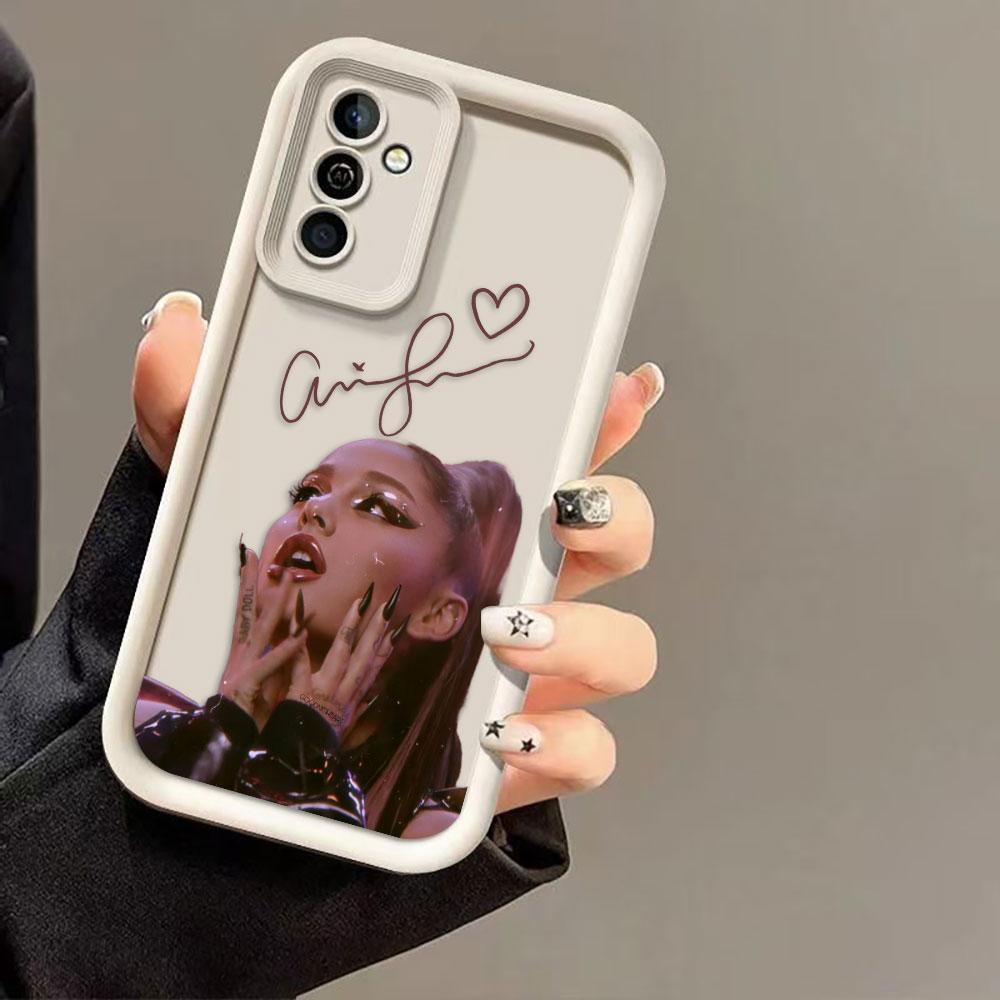 Чехол для телефона A-Ariana G-Grande Певица Для Samsung A13 A15 A16 A17 A22 A23 A26 A32 A33 A36 A35 A51 A52 A53 A54 A55 A71 A72 A73 Чехол