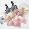 Дышащий бюстгальтер без стального кольца, жилет с полной чашкой, нижнее белье женский