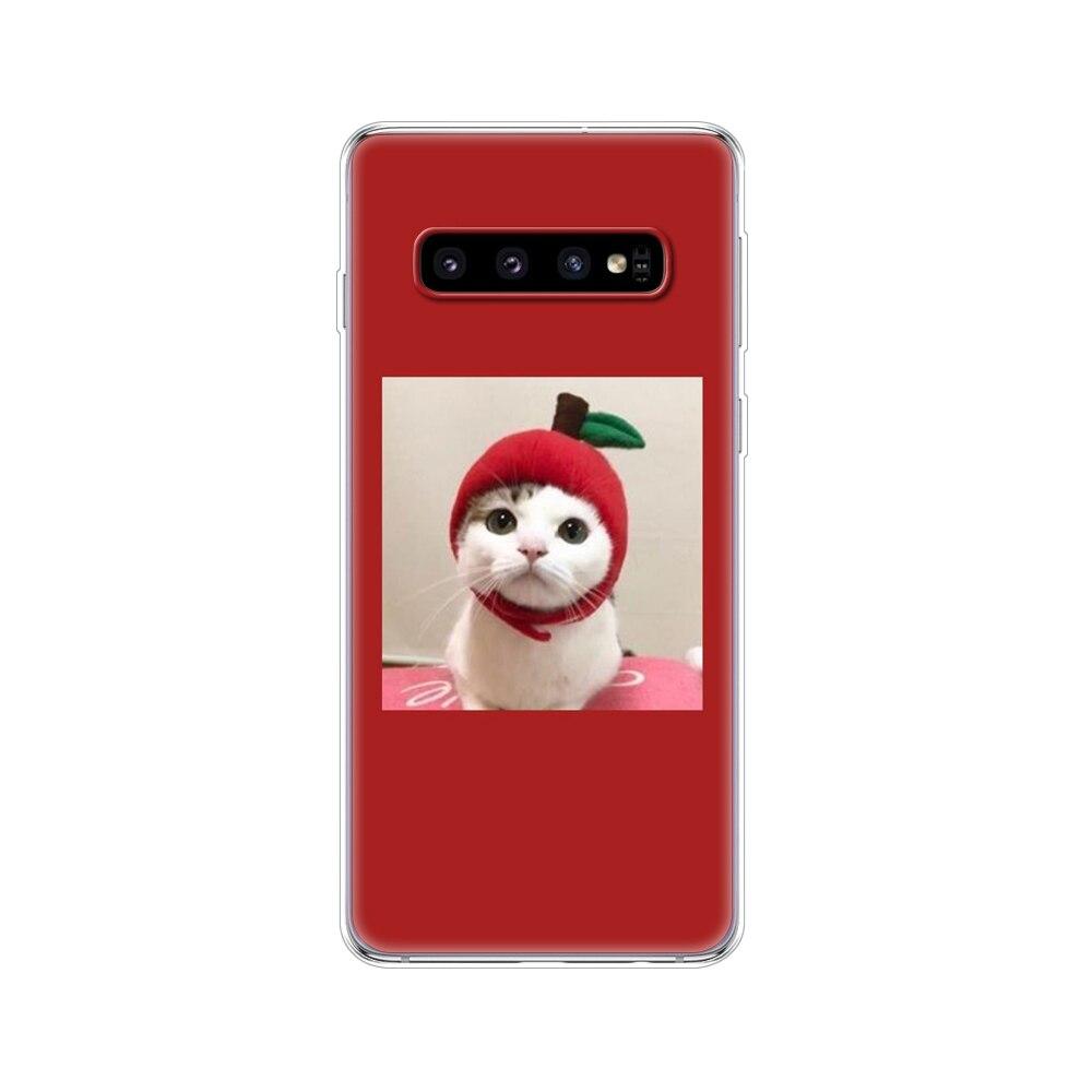 Чехол для Samsung Galaxy S10 S10Plus, силиконовый чехол из ТПУ для телефона S10 E, чехол для Samsung S10 Plus G975F S 10 SM-G973F, прозрачный