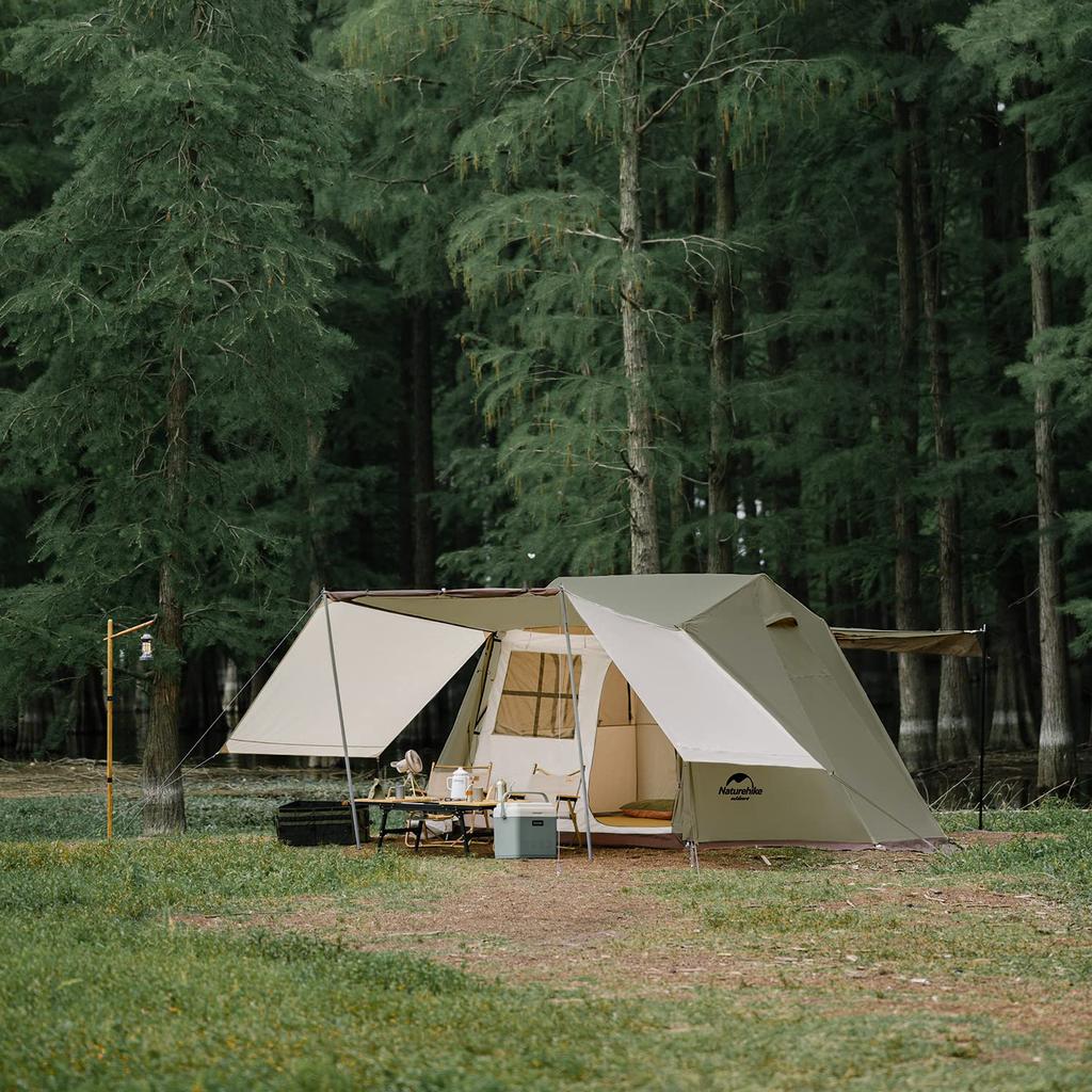 Палатка Naturehike One Touch для людей, парковая палатка для кемпинга, простая установка, защита от ультрафиолета, отдельно стоящая, двухслойная, водостойкая, ПУ 2 спереди