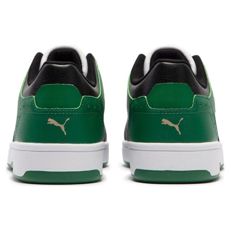 Puma Rebound Joy Leather Low-Top Sneakers Unisex Sneakers White Blue 380747-26