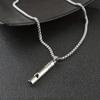 1pc Whistle Long Necklace, Blowing Ornament