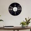 Настенные часы с виниловыми пластинками, высокая точность, тихая работа, питание от батареек, музыкальная комната