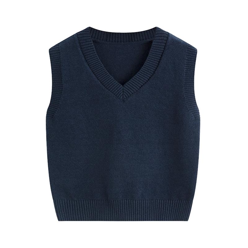 3-12 Years Kids V-Neck Knitted Vest