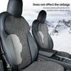 Чехол на сиденье из льна для Tesla Model 3 Model Y, дышащий, удобный, нескользящий, для переднего и заднего сиденья водителя и пассажира