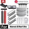 Аксессуары для робота-пылесоса Roborock S8 MaxV Ultra: Тряпка для мытья пола, Мешки для пыли, Боковая щетка, Фильтр, Сменные запчасти