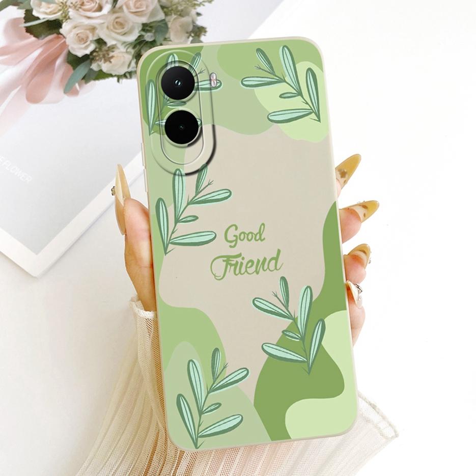 Чехол для Xiaomi Poco M7 Plus PocoM7 4G Красивая Девушка Подсолнух Расписной Чехол для Телефона Для Xiaomi Poco M7 Pro PocoM7 Plus 5G Мягкие Fundas