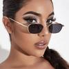 Small Frame Polygonal Sunglasses Personalized Sunglasses Retro Sunglasses Trend