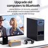 USB-адаптер с поддержкой AUX RCA-выхода, мини-беспроводной USB-адаптер, совместимый с Bluetooth, для динамиков, настольного компьютера, ноутбука, телевизора