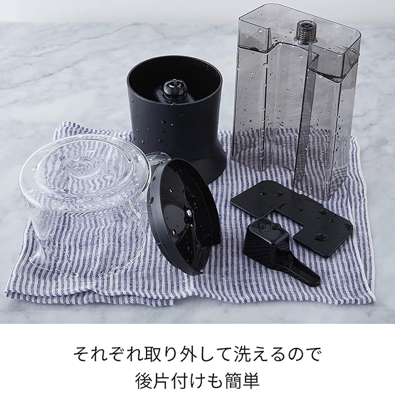 Recolte Recoult капельная кофеварка 2-сторонней спецификации, позволяющая наслаждаться ручным капельным приготовлением на 4 чашки Детали снимаются и моются С автоотключением