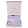 Butterfly Embroidered 100% Mulberry Silk Gift Set: Eye Mask, Hair Band, Pillowcase
