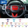 JIDIXIAN Car Steering Wheel Decoration Cover Accessories for Dodge Durango 2014-2022 for Dodge Charger Challenger