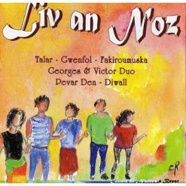 CD VARIOUS Liv An Noz MB003 Le Micro Bleu France CountryFolk Used