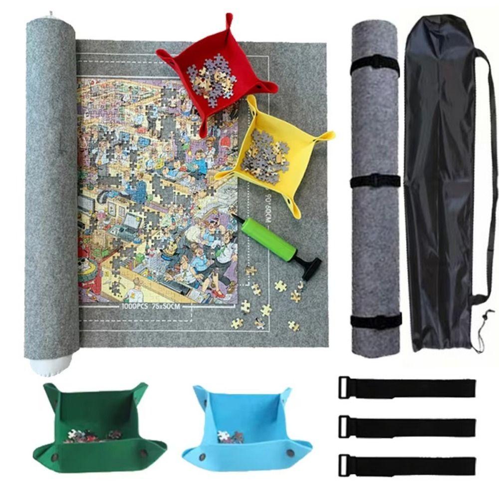 Сохраняющая подкладка для пазлов на 1500/2000/3000 деталей, нескользящий хранитель пазлов, детские игрушки-пазлы