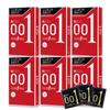 Okamoto X 6 Piece Set Unscented Polyurethane 0.01mm (PU)