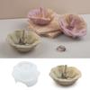 Versatile Rose Flower Silicone Mold for Creating Dish Handmade Ring Holder Mould Epoxy Resin Jewelry Making Mould