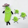 Cute Secret Staycation Edamame Family Plush Premium Quality Green Doll For Home