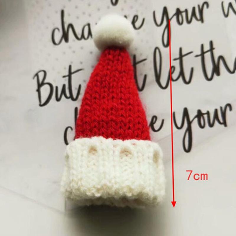 1:6 1:12 Dollhouse Miniature Christmas Hat Scarf Dollhouse Accessories Xmas Gift