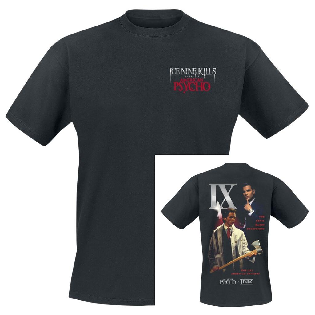 Ice Nine Kills Graphic Cotton Band Shirt Unisex Summer Short Sleeve Fashion Brand Tee Luxury Casual Vintage