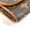 Louis Vuitton M51854 Monogram Pochette Twin PM Crossbody Shoulder Bag