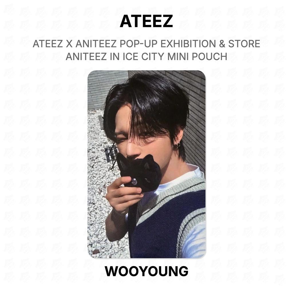 ATEEZ ВЫСТАВКА-ПРОДАЖА ANITEEZ POP-UP & МАГАЗИН ANITEEZ В ICE CITY МИНИ-КОШЕЛЕК Официальная фотокарточка