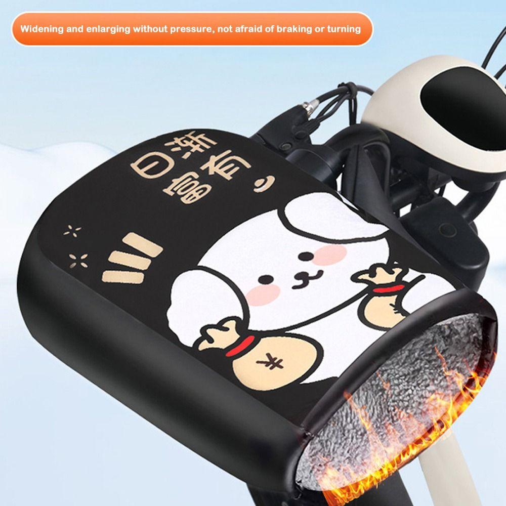 Waterproof Electric Bike Handlebar Cover Thick Bicycle Grip Sleeves Handle Cover Cycling