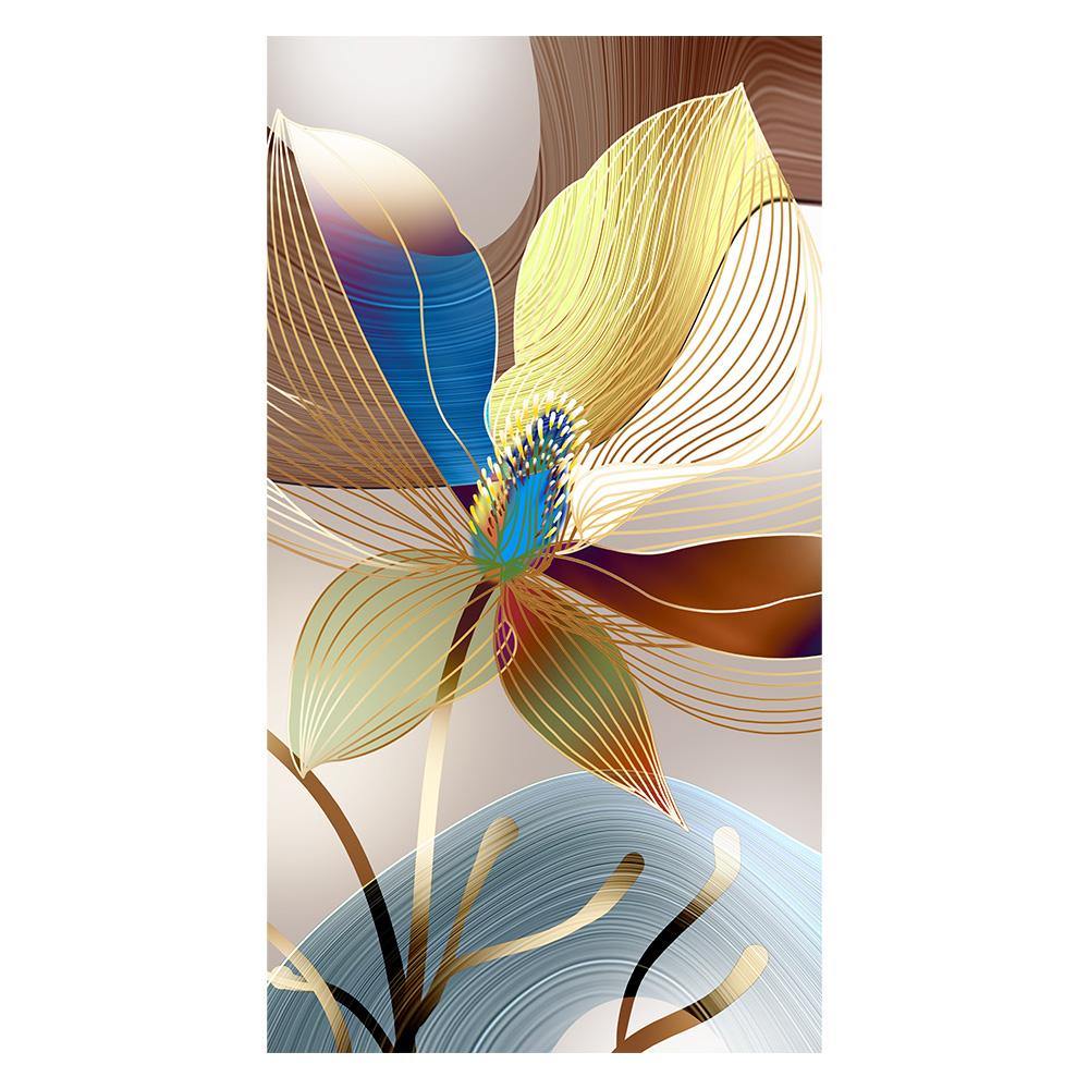 Скандинавские роскошные золотые линии, постеры и принты, настенная картина, современная абстрактная цветочная картина, холст, картина для галереи, домашний декор