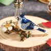 4ml Vintage Metal Bird Glass Empty Perfume Bottle Container Refillable Bottles Home Decor Ornaments Crafts Ladies Gift